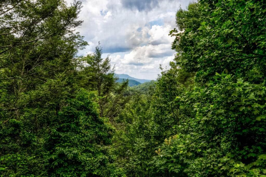Nice View Fireplace, Hot Tub, Porch Bed, Private Sevierville Esterno foto