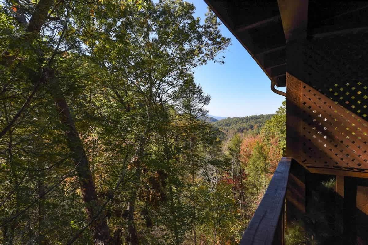 Nice View Fireplace, Hot Tub, Porch Bed, Private Sevierville Esterno foto