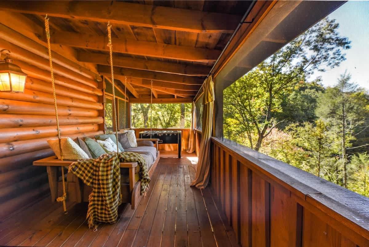 Nice View Fireplace, Hot Tub, Porch Bed, Private Sevierville Esterno foto